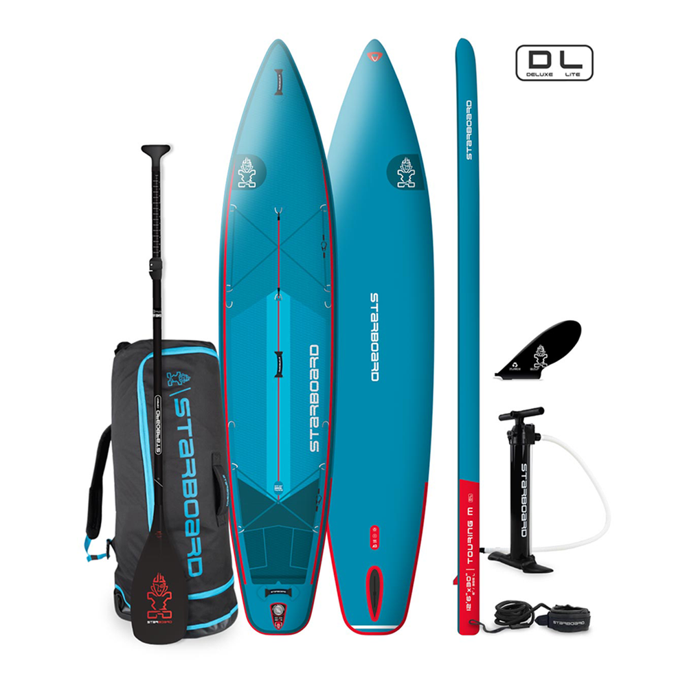 STARBOARD Touring M 12'6” x 30” DL – Touring-SUP Set inkl. Paddle